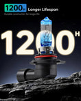 Load image into Gallery viewer, 9012/HIR2 Long-Life Halogen Bulbs Bule (2-Pack)