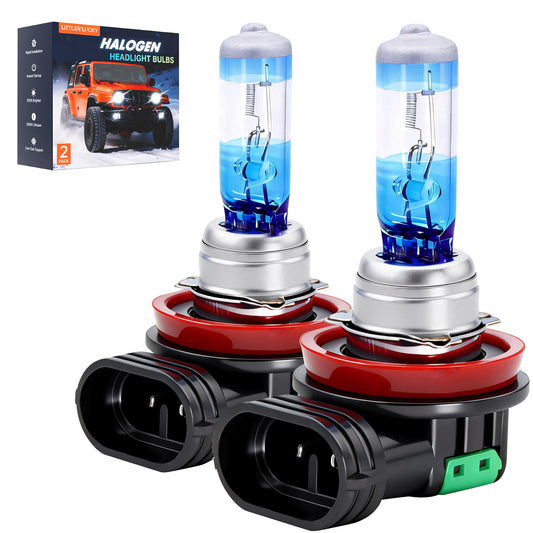 H11 Long-Life Halogen Bulbs (2-Pack)
